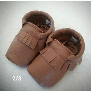 Brown Baby moccasins